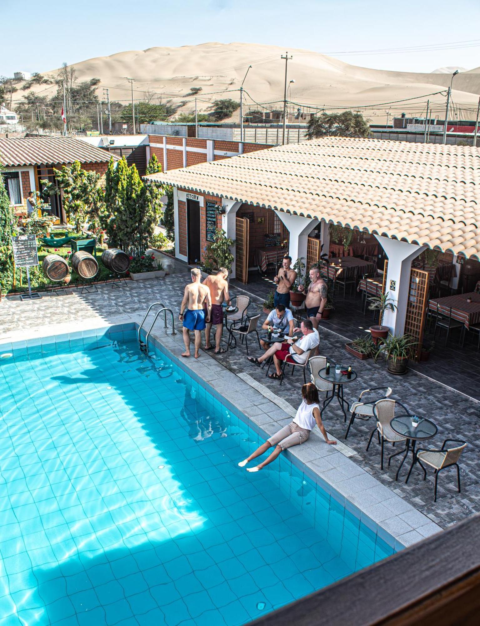 Huacachina Desert House Ica Exterior photo