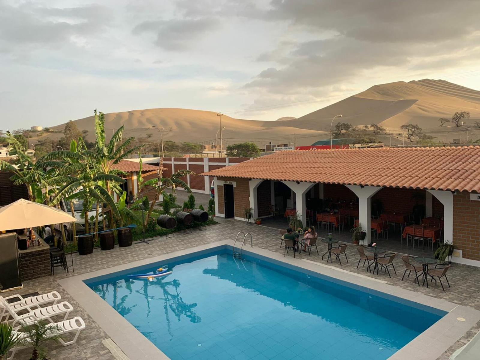 Huacachina Desert House Ica Exterior photo